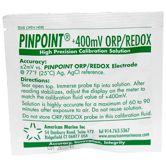 American Marine Pinpoint ORP Redox 400 Calibration Fluid