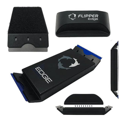 Flipper Edge 2-in-1 Magnetic Floating Aquarium Algae Cleaner
