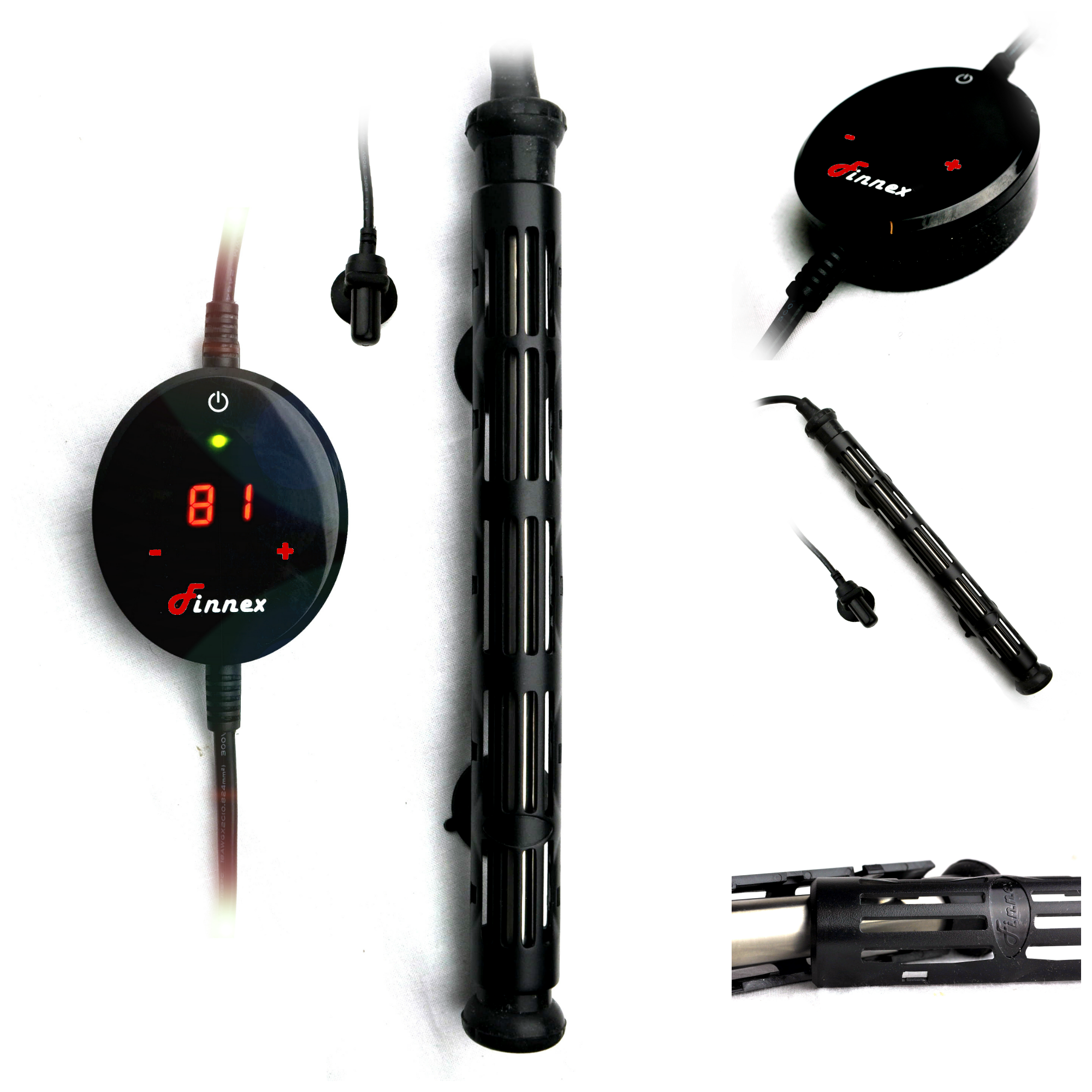 Finnex HMK Titanium Aquarium Heater - 200 watt - Brand New Discontinued Model