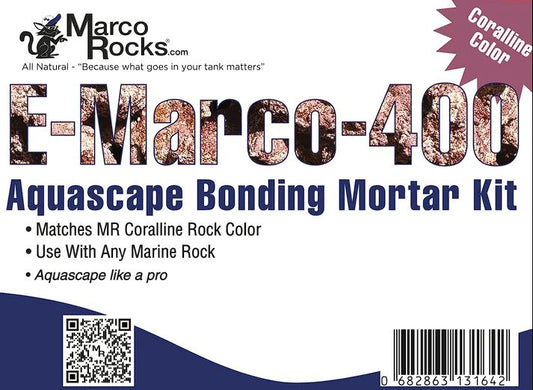 MarcoRocks E 400 Aquascaping Cement - Coralline