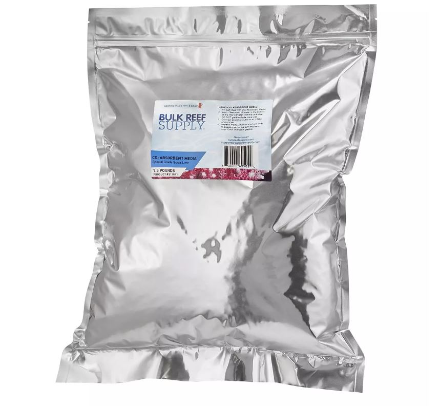7.5 lbs Bulk Color Changing CO2 Absorbent Media
