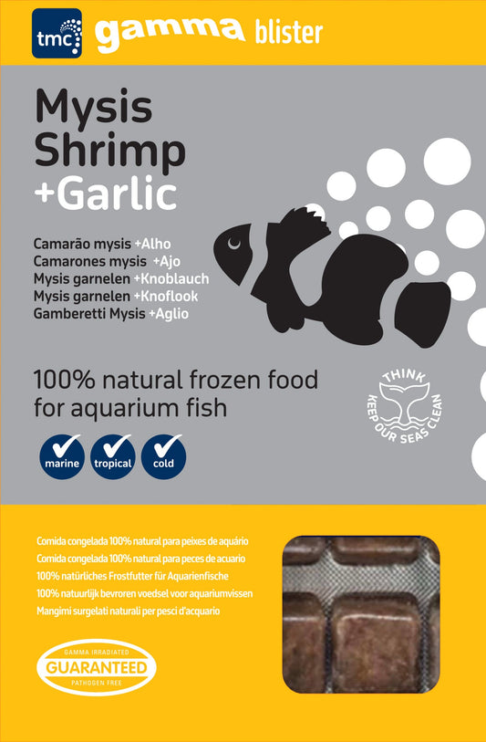 Gamma Blister Pack: Mysis Shrimp + Garlic
