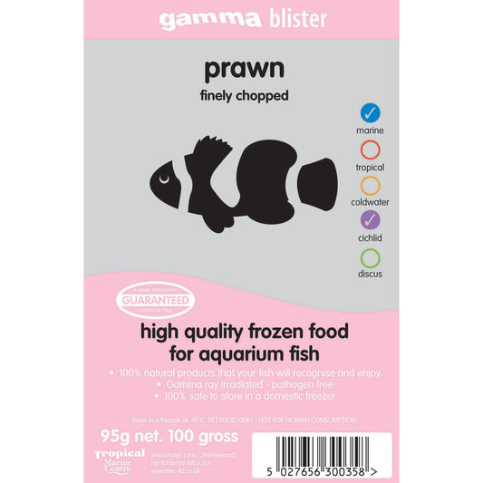 Gamma Blister Pack: Finely Chopped Prawn