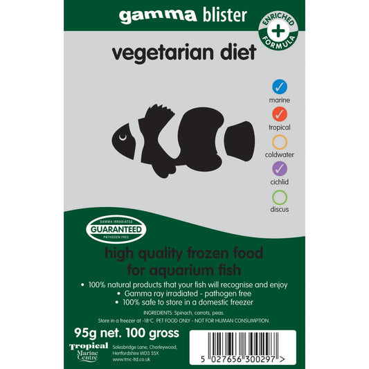 Gamma Blister Pack: Vegetarian Diet