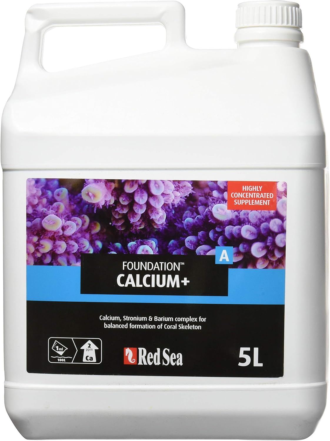 Red Sea Reef Foundation A (Ca/Sr) - 5 Liter Jug