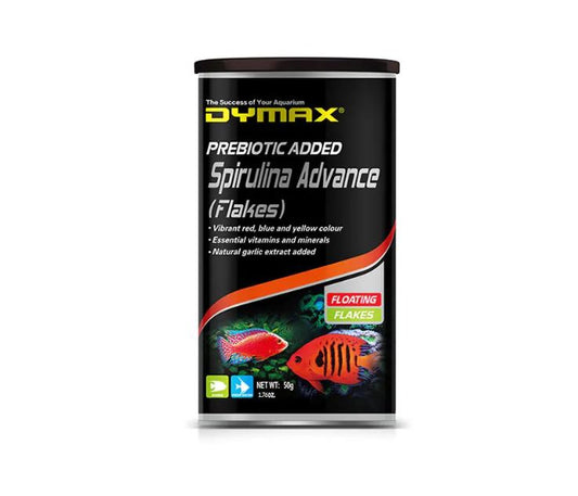 DYMAX Spirulina Advance Floating Flakes - 50G