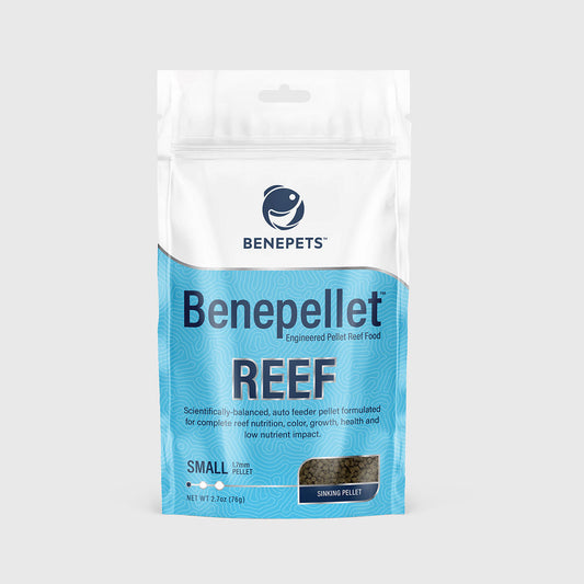 Benepets Benepellet Reef Small (1.7mm Pellet) - 2.7 oz Pouch
