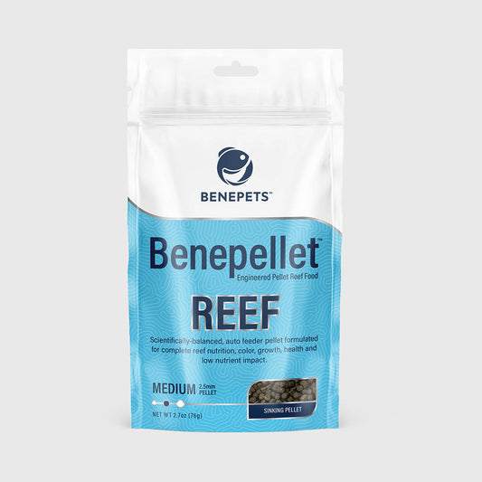Benepets Benepellet Reef Medium (2.5mm Pellet) - 2.7 oz Pouch