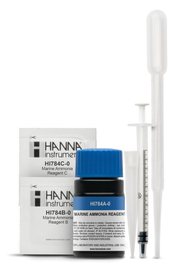 Hanna Marine Ammonia Checker Reagents (25 Tests)