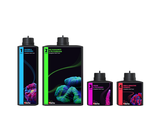 Red Sea 4-Part Complete Reef Care - Medium Pack (80 gal)