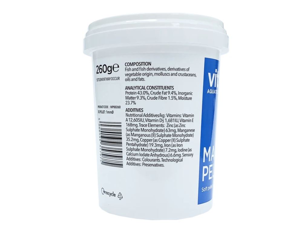 Vitalis Marine Pellets - 140gm