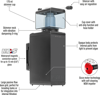Sicce Shark Internal Skimmer 150