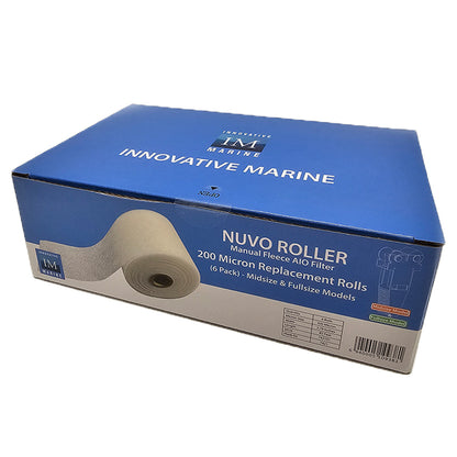 AUQA Gadget - NUVO Roller Replacement Roll 200 Micron - Midsize - 6 Pack