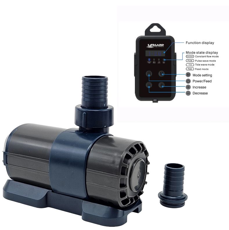 Lifegard Aquatics Quiet One 3168 DC Pump With Controller