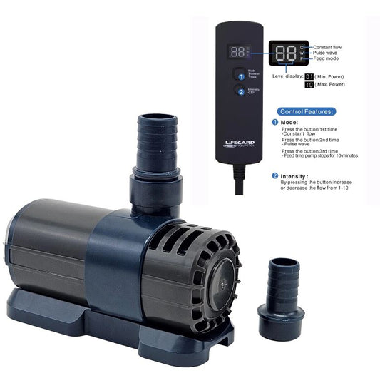 Lifegard Aquatics Quiet One 475 DC Pump With Controller