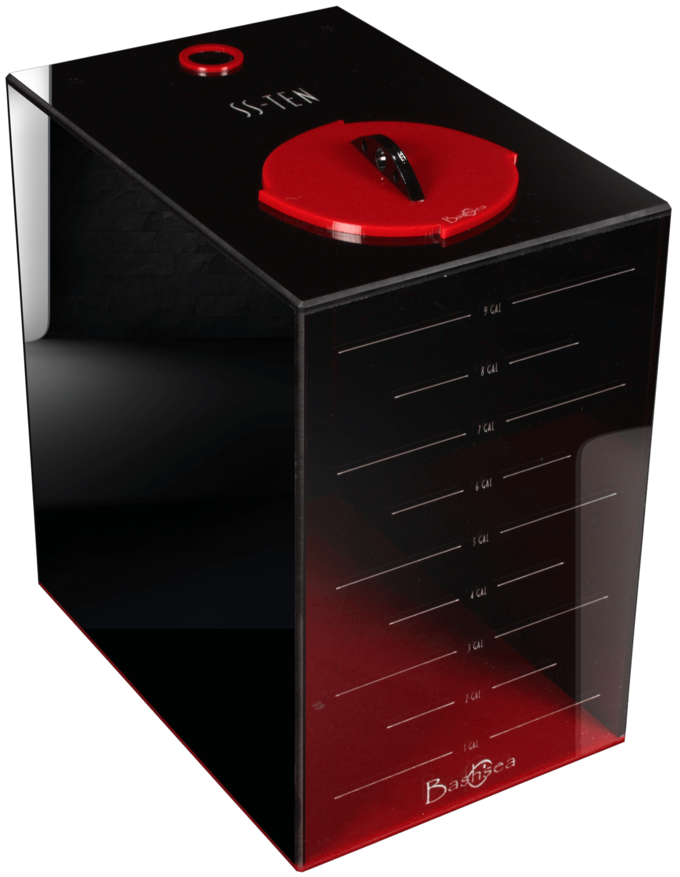 Bashsea Signature Series 10 Gallon ATO Container - RED