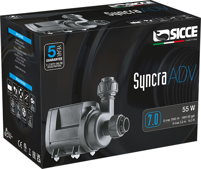 Sicce Syncra Advanced 7 Pump - 1900gph