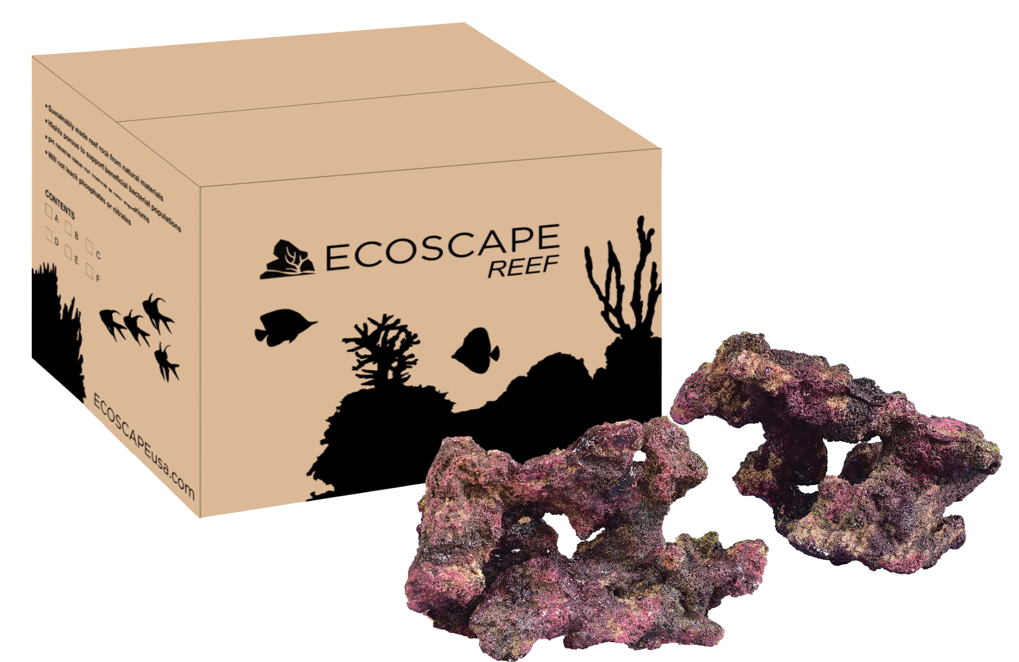 Ecoscape Reef Rock - Mix D