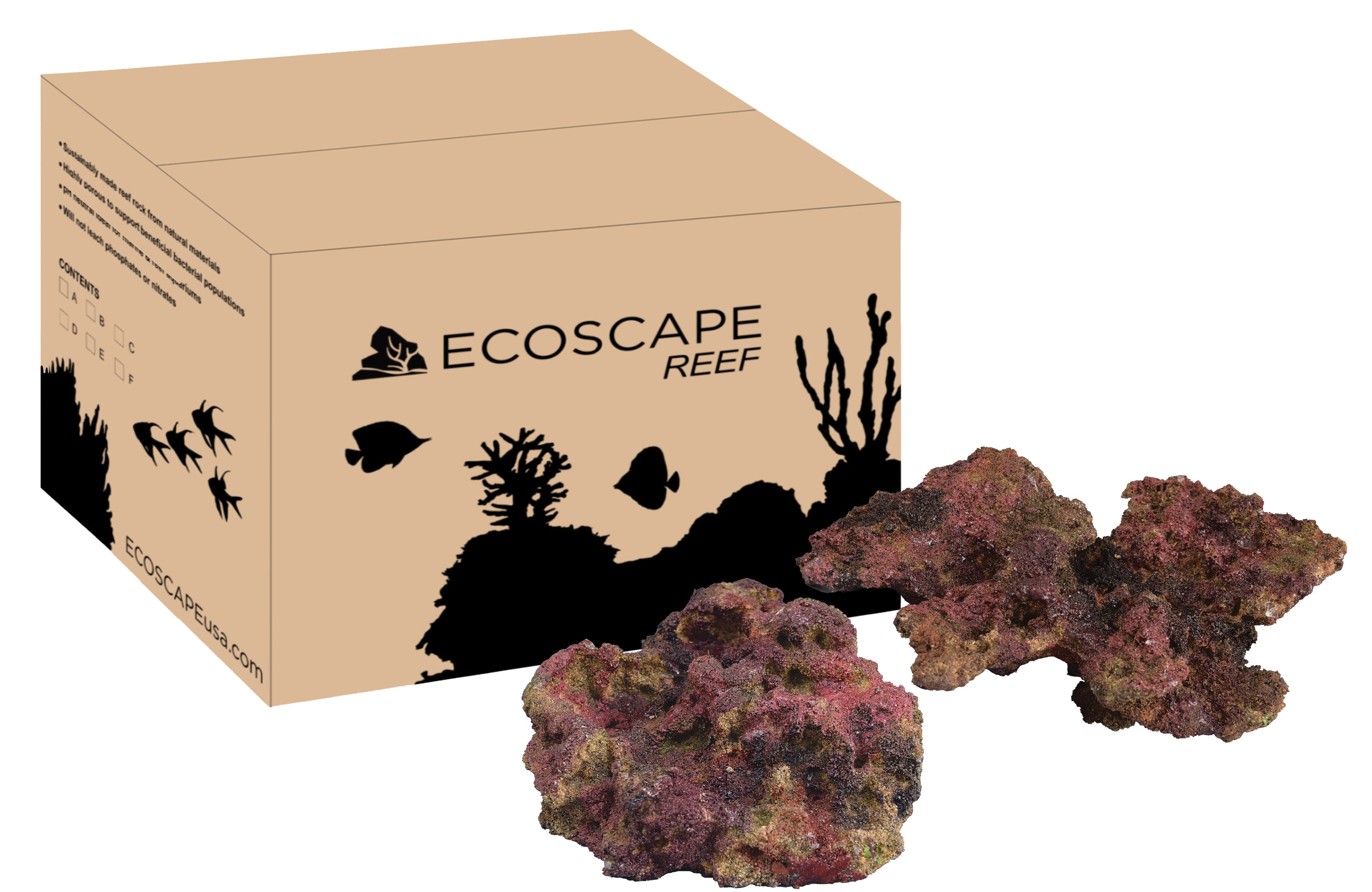 Ecoscape Reef Rock - Mix F (Shelf)