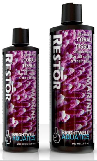Brightwell Aquatics Restor - Liquid Coral Tissue Nutritional Supplement 500 ml