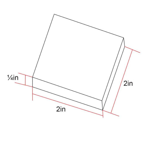 IceCap 2in Biological Coral Frag Tile - 15pk