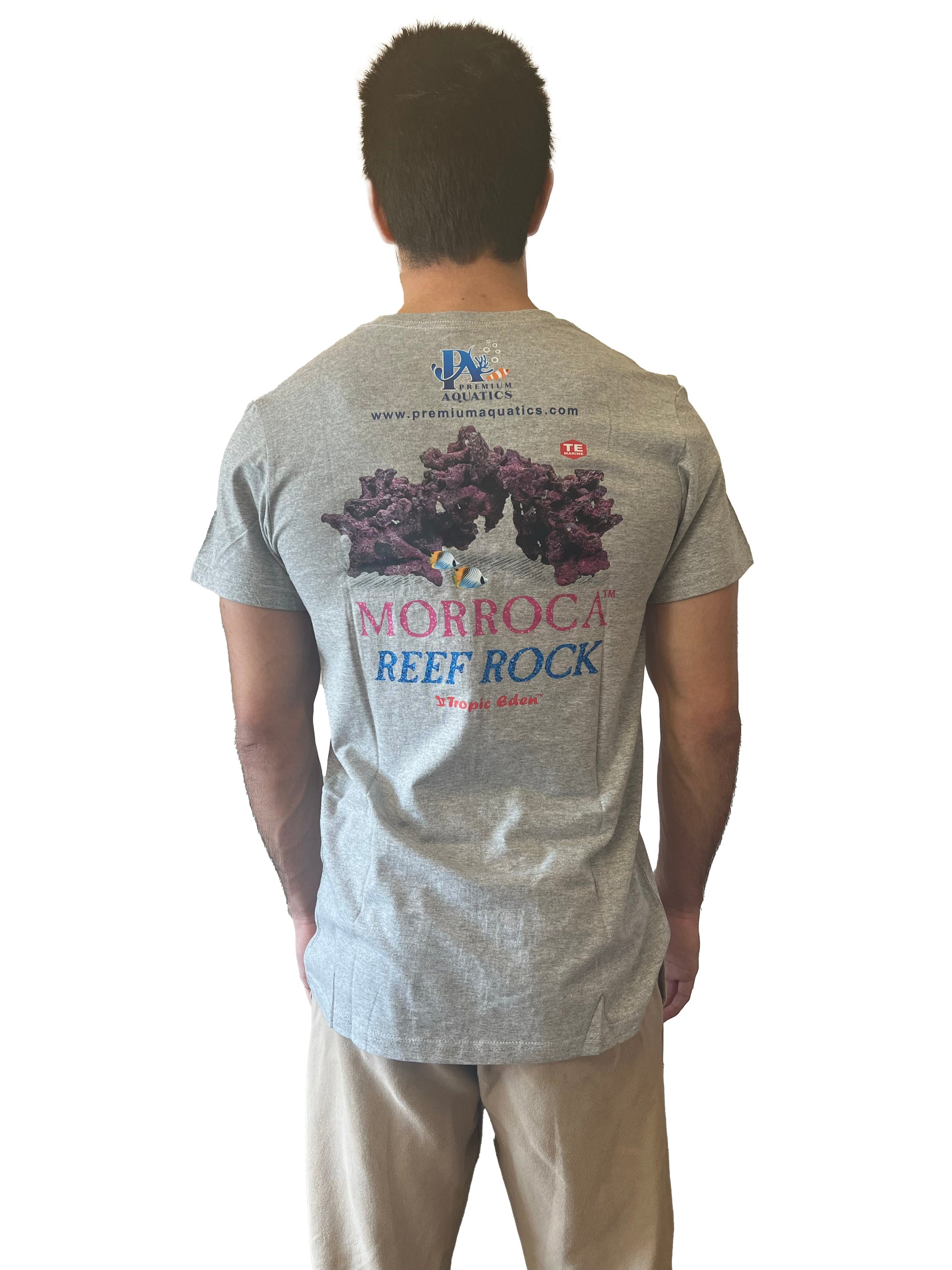 Premium Aquatics T-shirt Medium - Grey - FREE with any $50.00 purchase