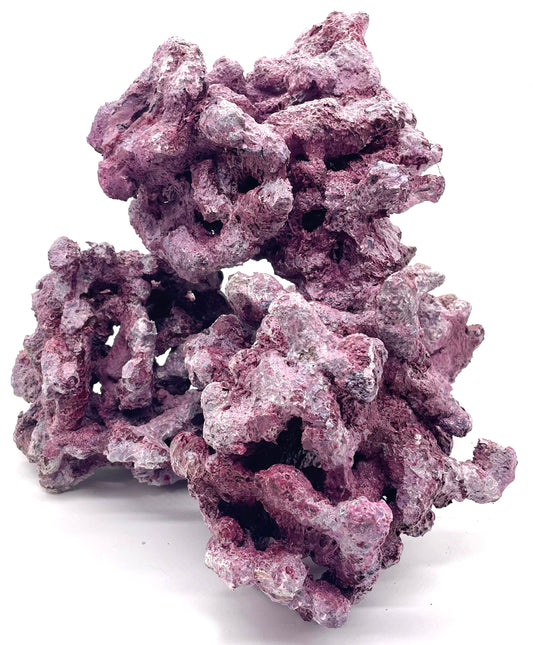 Tropic Eden Morroca Irregular Reef Rock - Small - FOUR Pieces Rock Box (approx 8lbs)