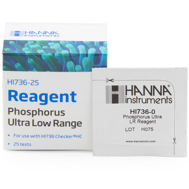 Hanna Checker Phosphorous ULR 736-25 reagents (25)