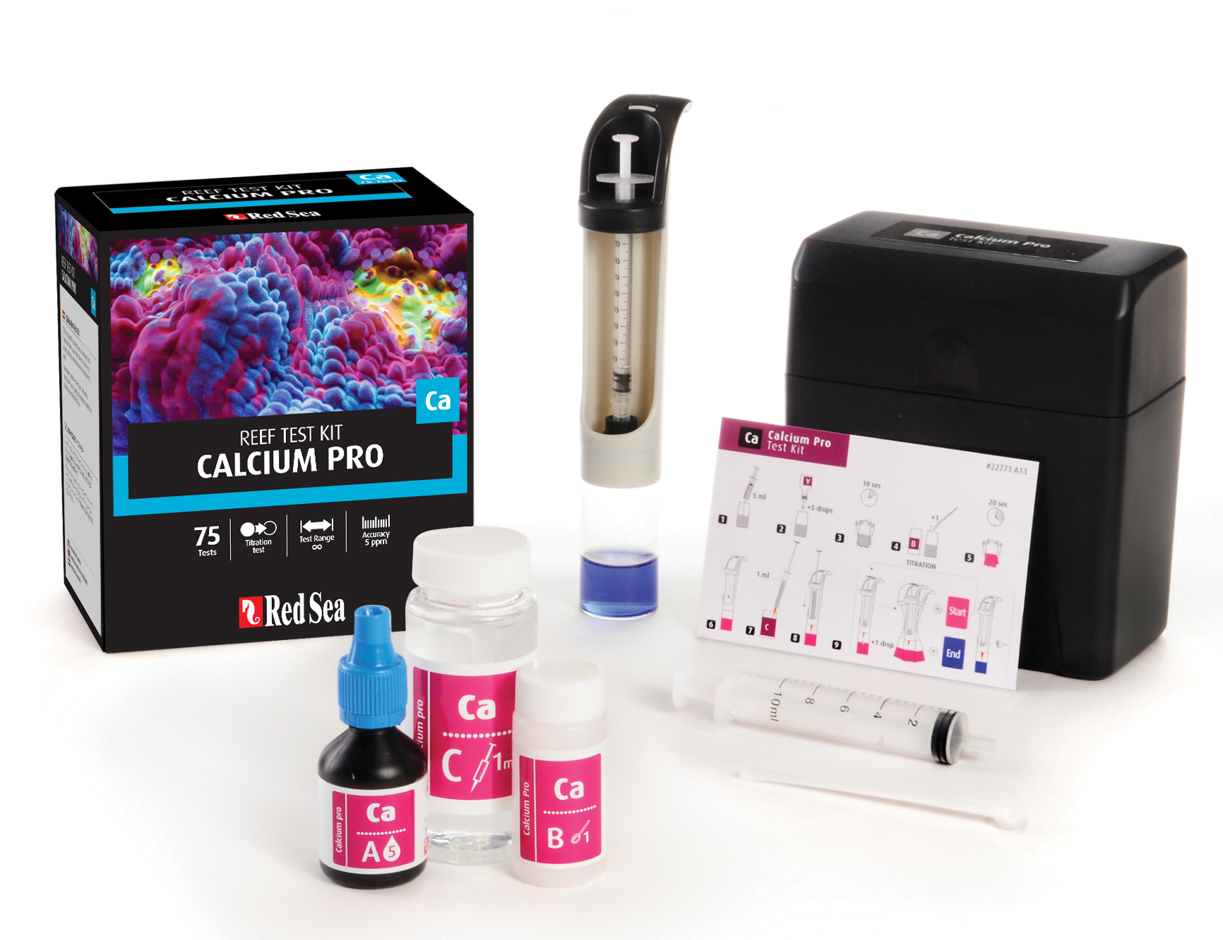Red Sea Calcium Pro - High accuracy Titration Test Kit