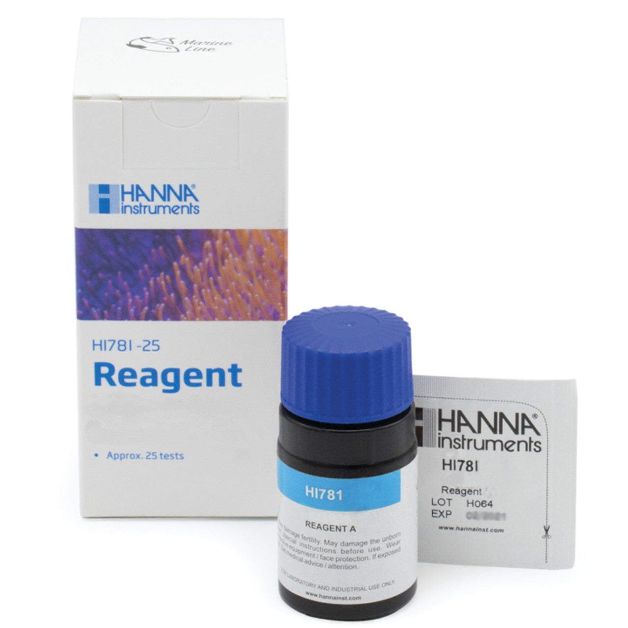 Hanna Marine Low Range Nitrate Reagent Refill for 25 Tests - HI781-25