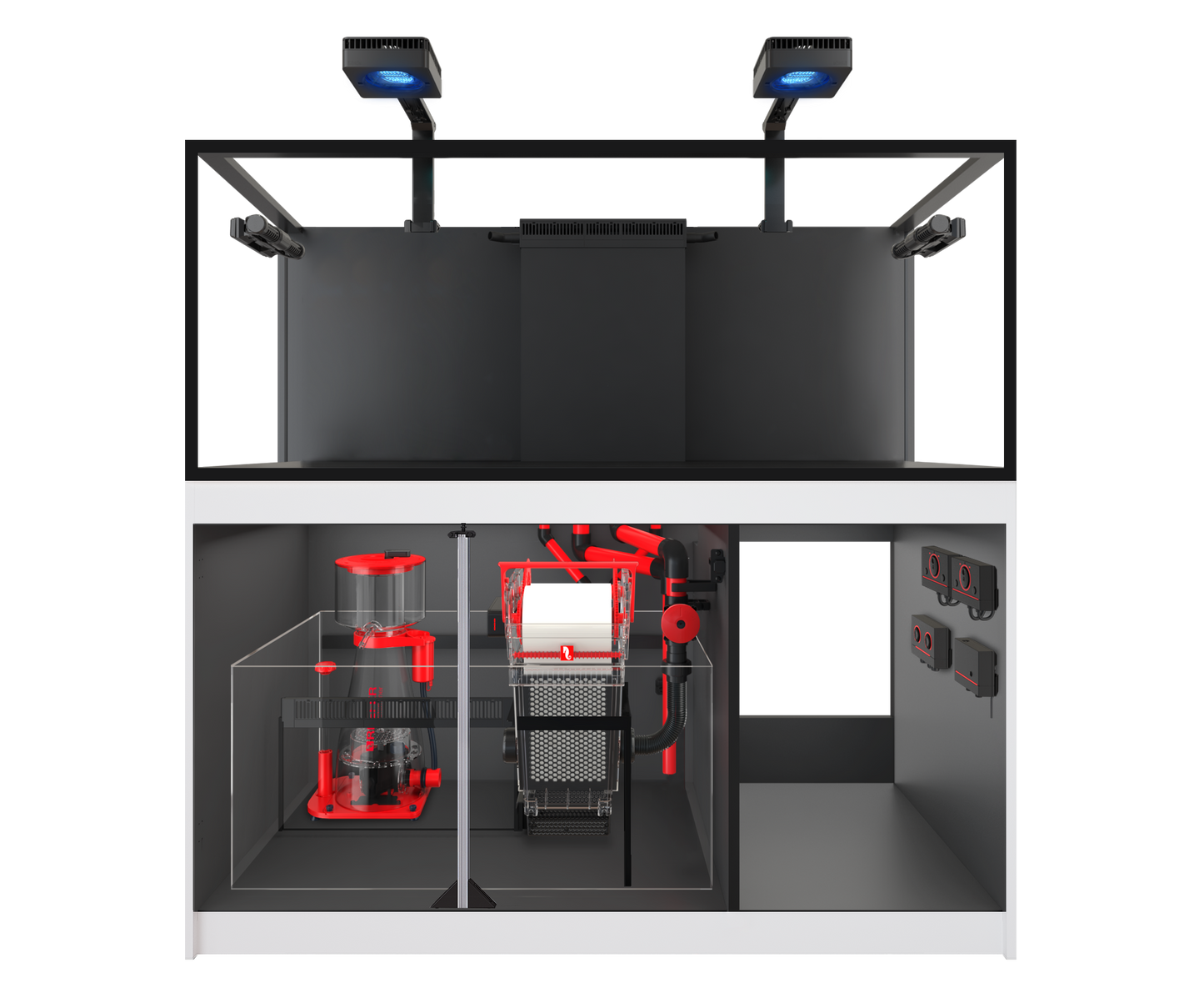 Red Sea REEFER 525 G3 Deluxe - White (Incl. 2 X RL170 & Mounting Arms)
