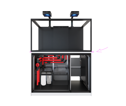 Red Sea REEFER S-550 G3 Deluxe - White (incl. 2 X RL170 & arms)