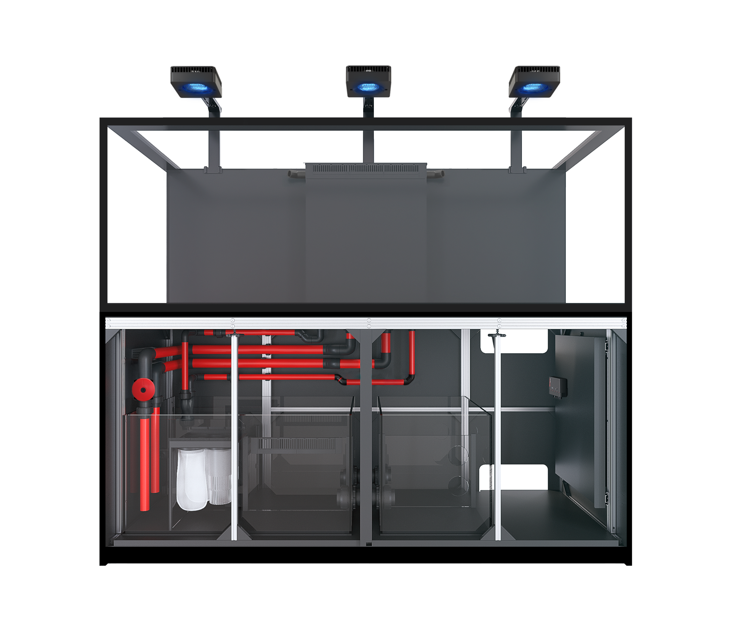 Red Sea REEFER S-850 G3 Deluxe - Black (incl. 3 X RL170 & arms)