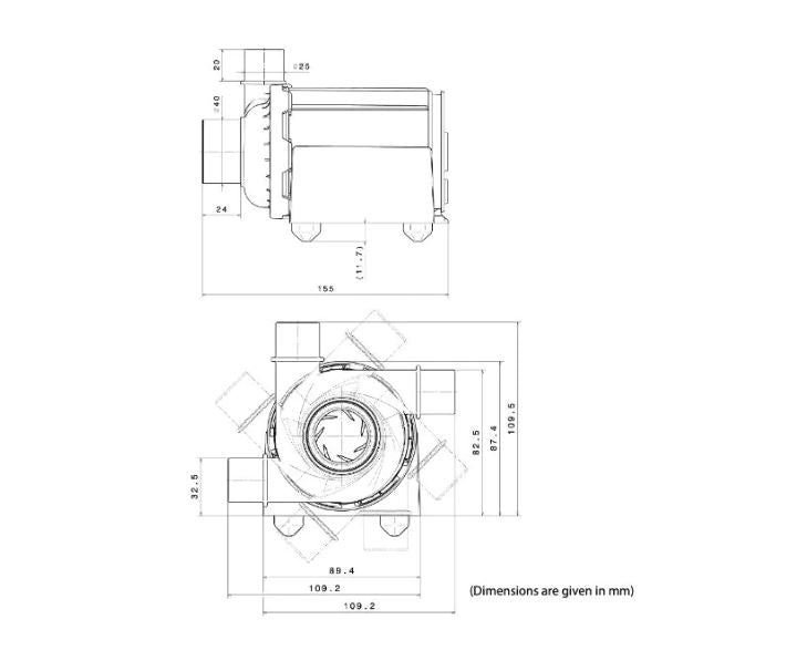 Abyzz A120 IPU 2,370GPH Controllable DC Pump Abyzz