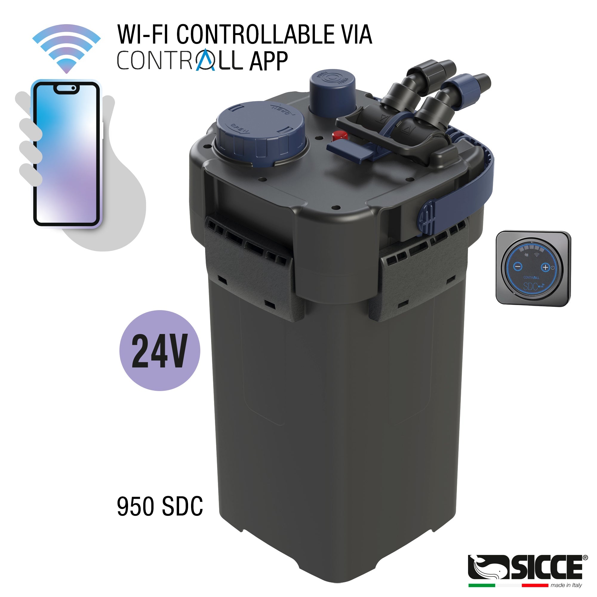Sicce Mega Filtra 950 Canister Filter