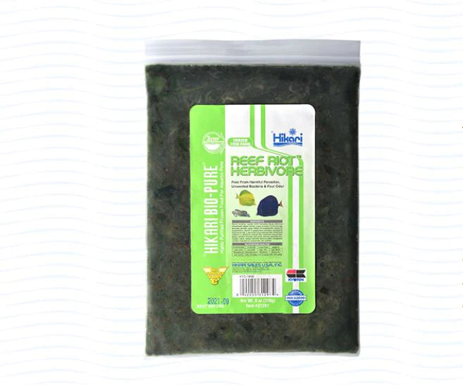 Hikari Bio-Pure Frozen Reef Riot - Herbivore - 8 oz