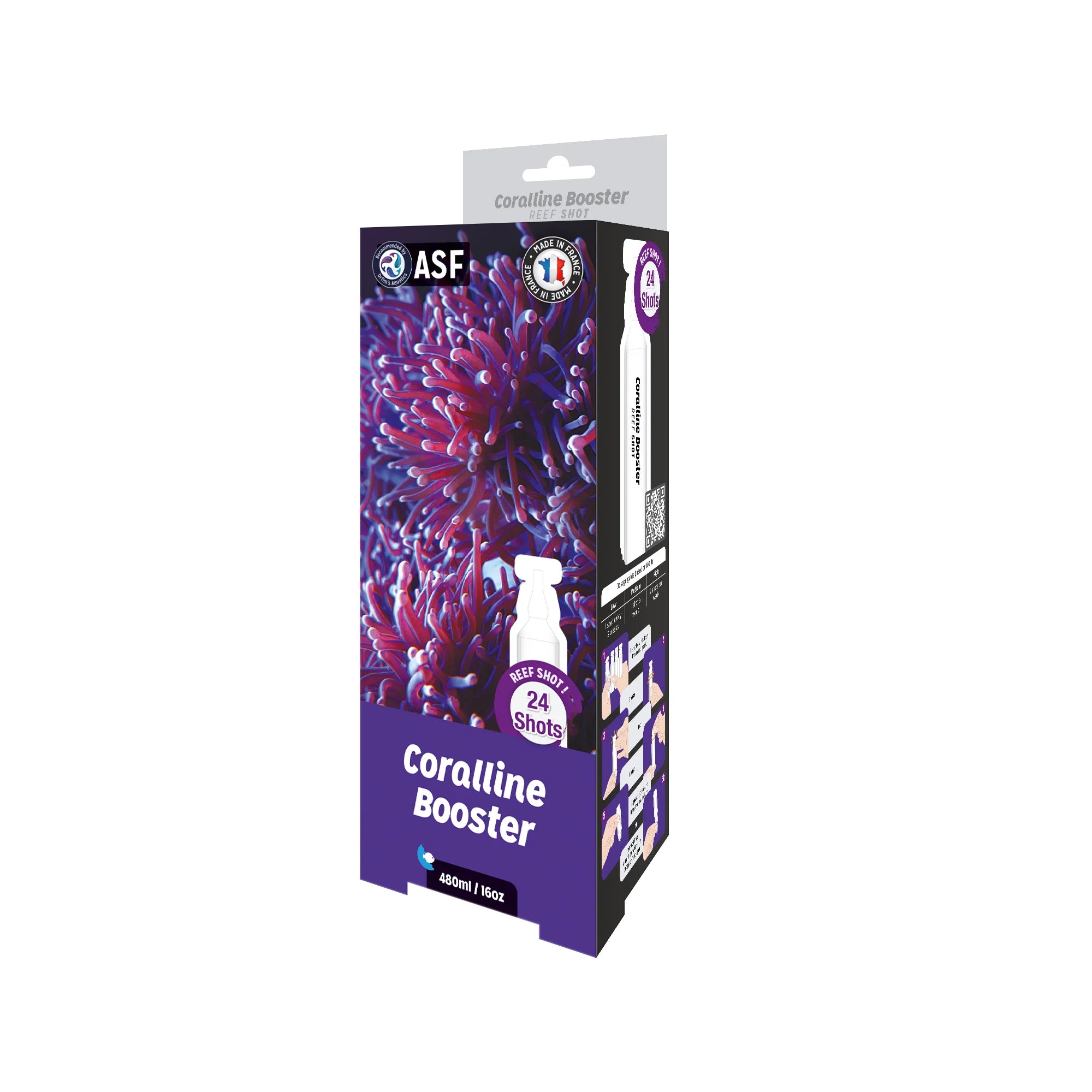ASF Reef Shots Coraline Booster - 24 shots