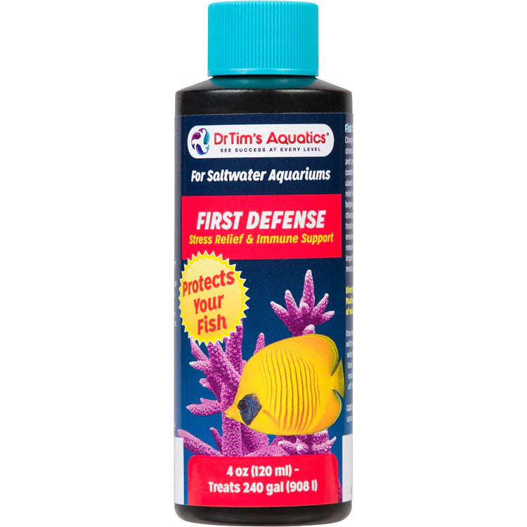 DrTim's Saltwater First Defense (120ml - Treats 240gal)