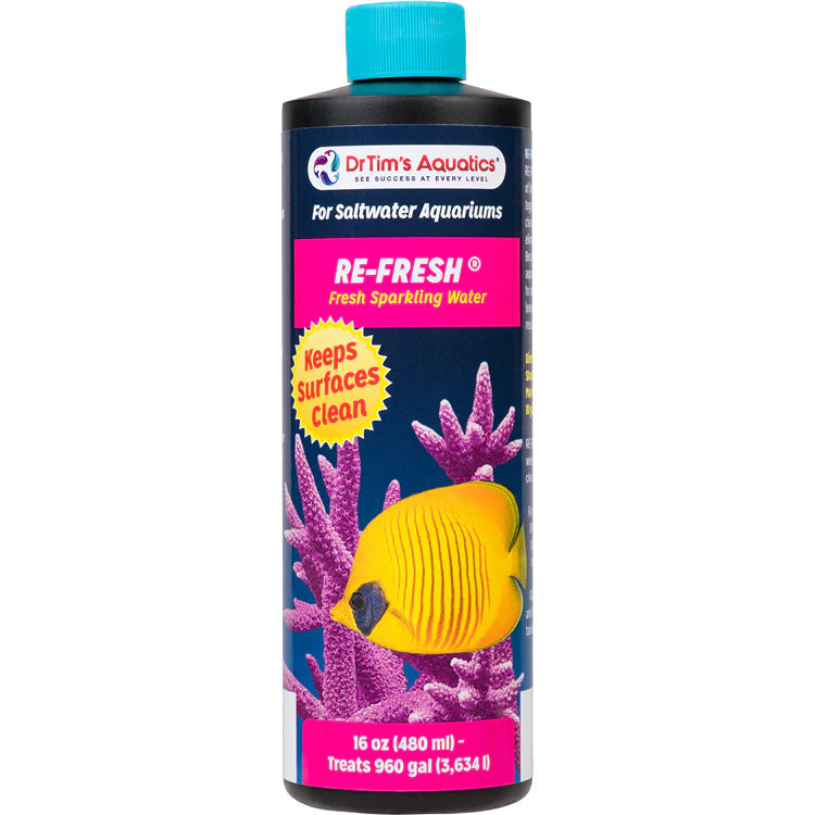 DrTim's Saltwater Re-Fresh (480ml - Treats 960gal)