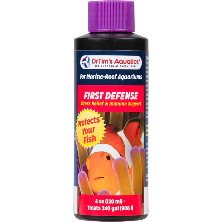 DrTim's Reef First Defense (120ml - Treats 240 gal)