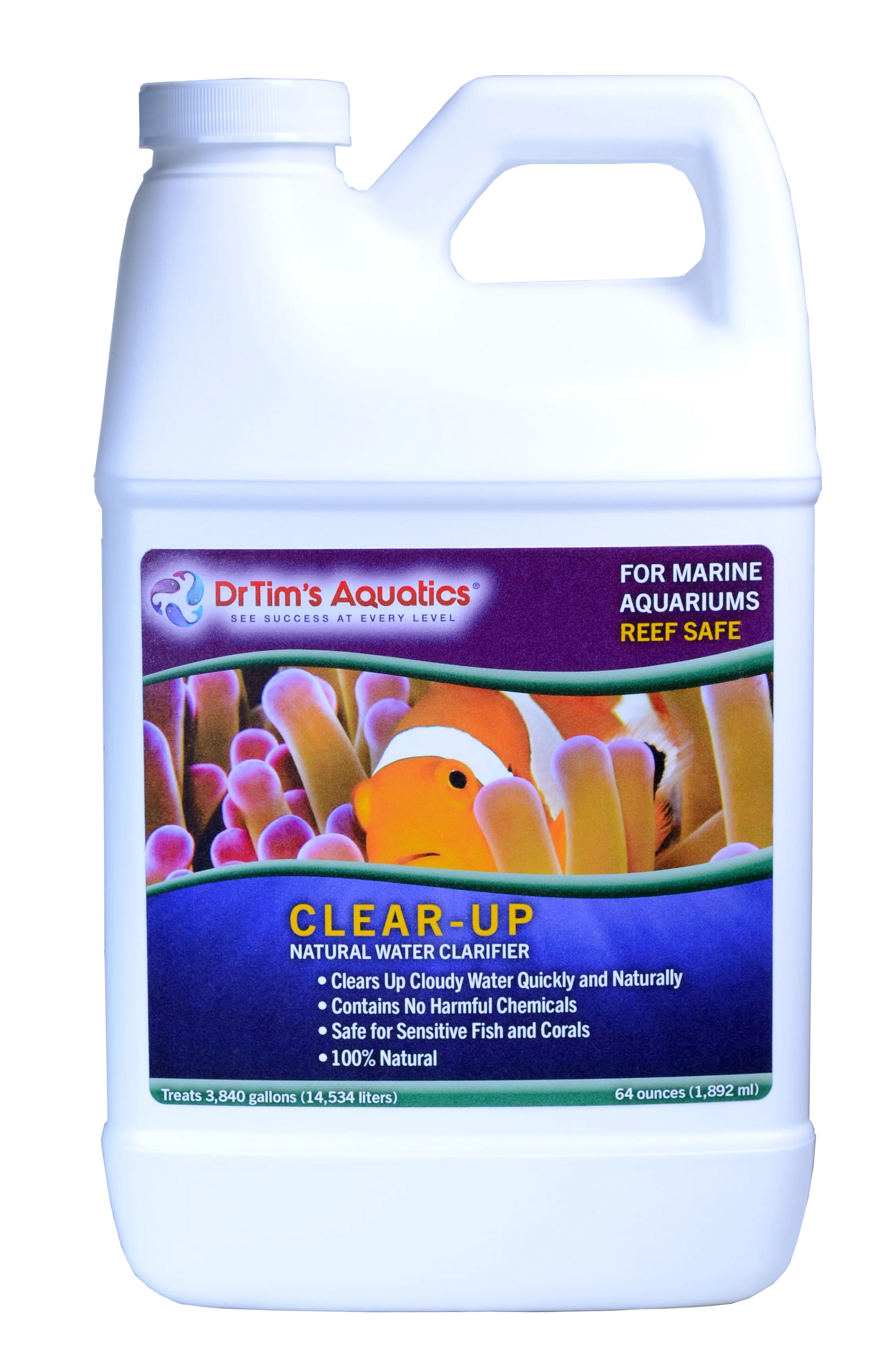 DrTim's Reef Clear-Up (1920ml - Treats 3840 gal)