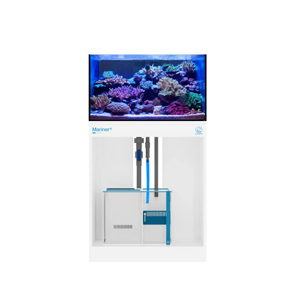 Eshopps Mariner 40 Gallon Rimless Reef Tank - White