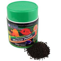 Ocean Nutrition Formula Two Small Marine Pellet Fish Food - 3.5 oz/100 gram