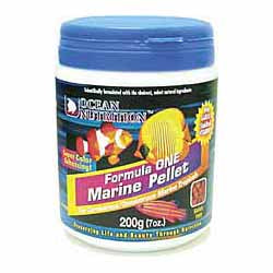 Ocean Nutrition Formula One Small Marine Pellet Fish Food - 7 oz/200 gram