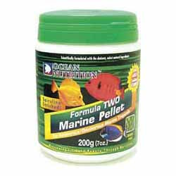 Ocean Nutrition Formula Two Medium Marine Pellet Fish Food - 7 oz/200 gram