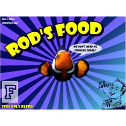 Rod's Frozen Fish Only Blend Flat - 6oz