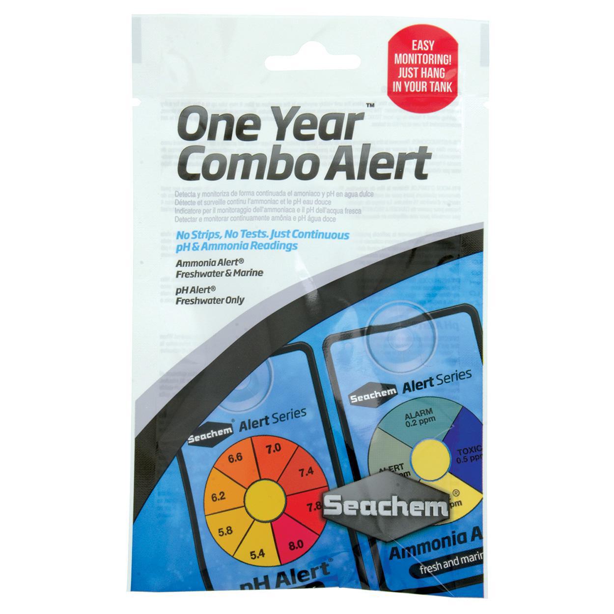 Seachem One Year Combo Alert - pH & Ammonia