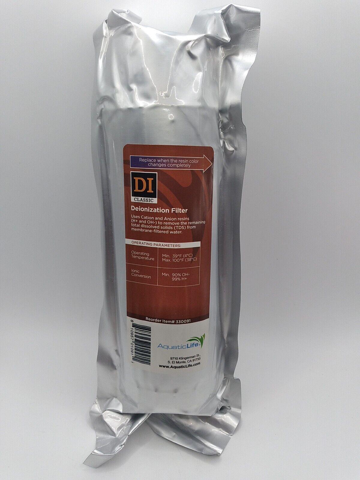 Aquatic Life PRE-PACKED DI Mixed Bed Resin (Color Changing)