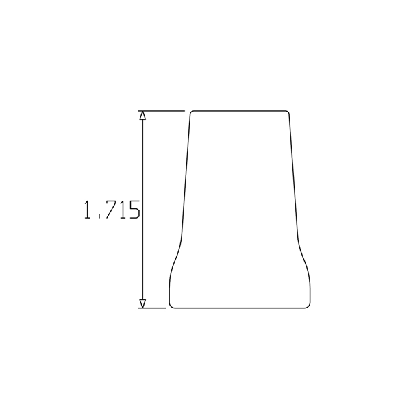 Loc-Line 3/4 inch Ball Socket - Round Nozzle