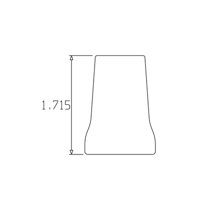Loc-Line 3/4 inch Ball Socket - Round Nozzle